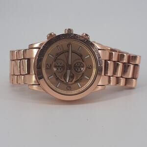 Accutime Womens Watch Corp Rose Gold Wristwatch Chronological